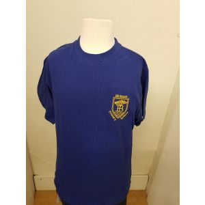 Birkbeck Primary PE T-SHIRT ROYAL 