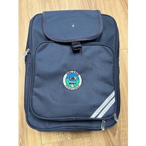 UPLAND RUCKSACK WITH SCHOOL LOGO 