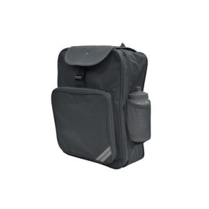 Lessness large  Rucksack GREY  with logo 
